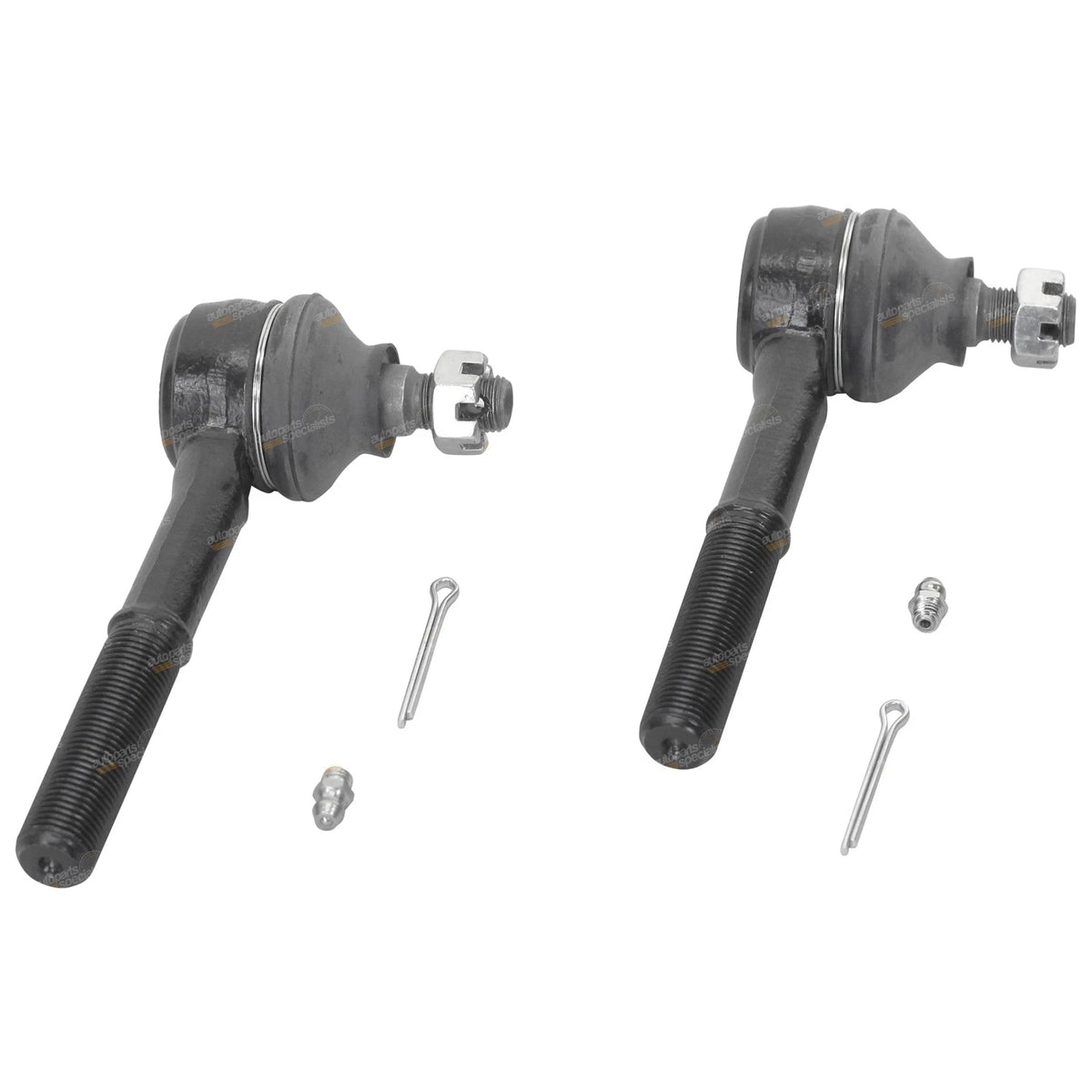 Set of 2 Front Inner Left & Right Tie Rod Ends for Nissan Terrano II (1993–1996)