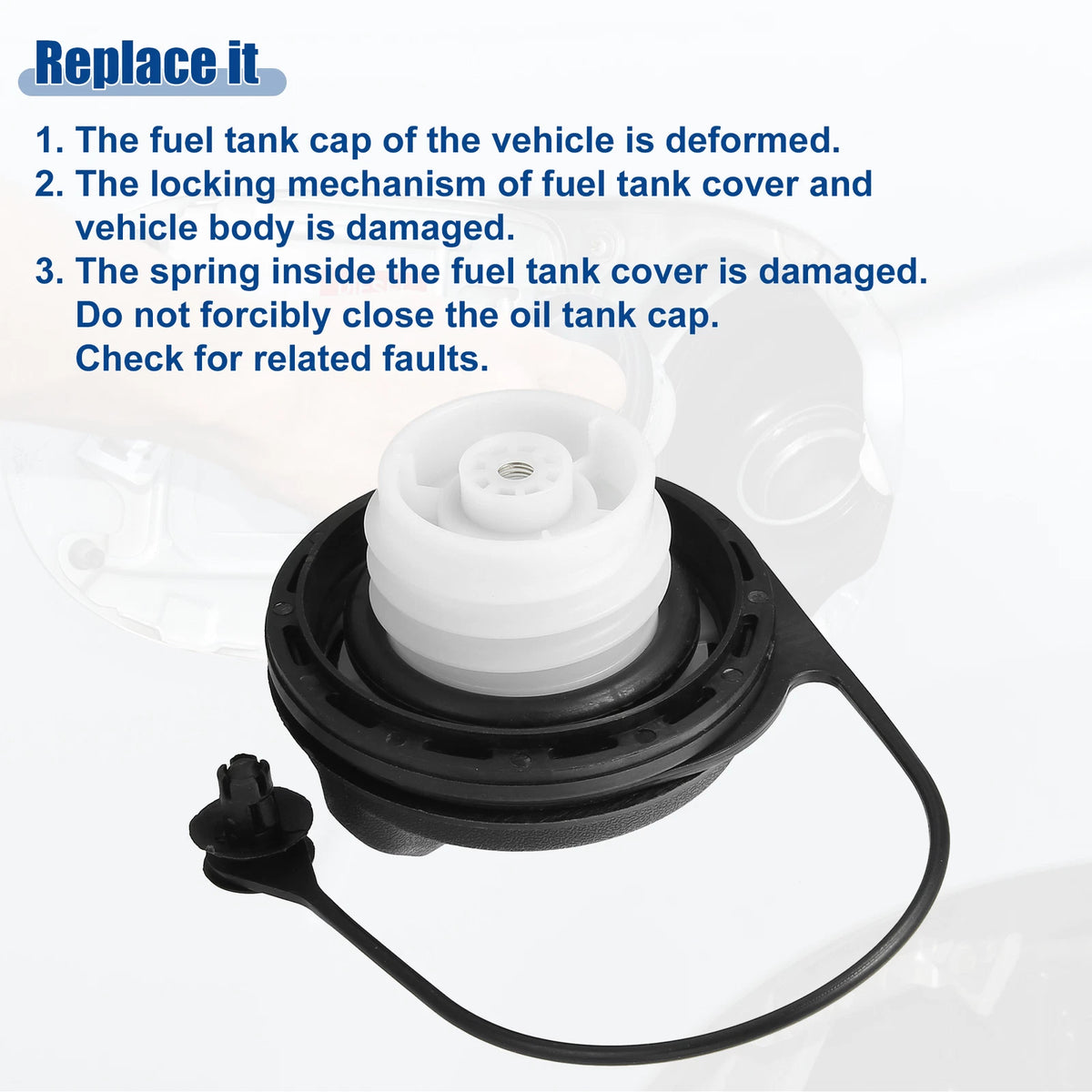 Fuel Tank Cap for Chevrolet Spark (2010–2012)
