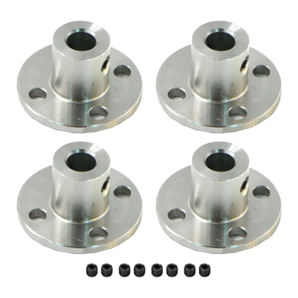 Flange Coupling 22x22x12mm for Power Tools (6mm Inner Diameter)