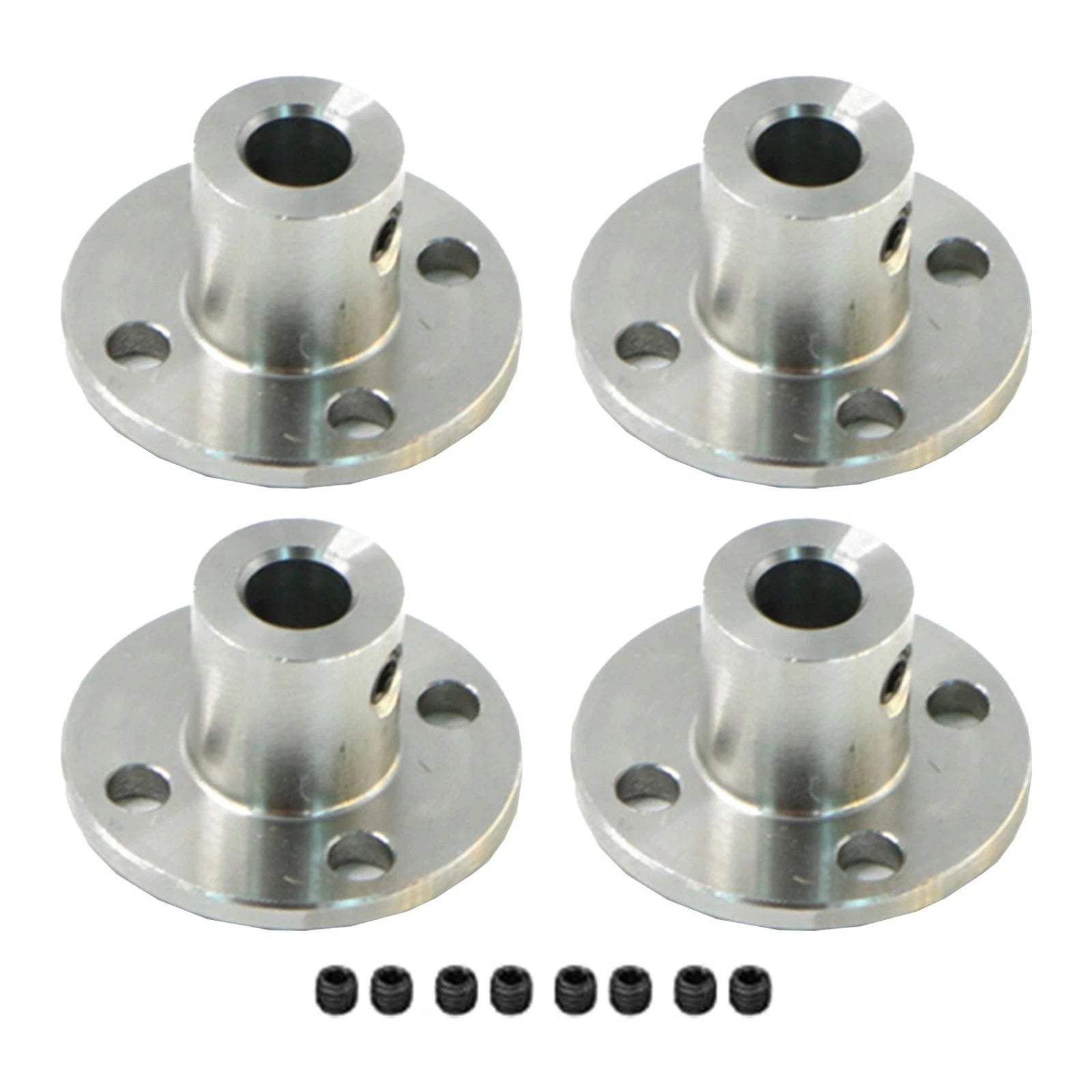Flange Coupling 22x22x12mm for Power Tools (6mm Inner Diameter)