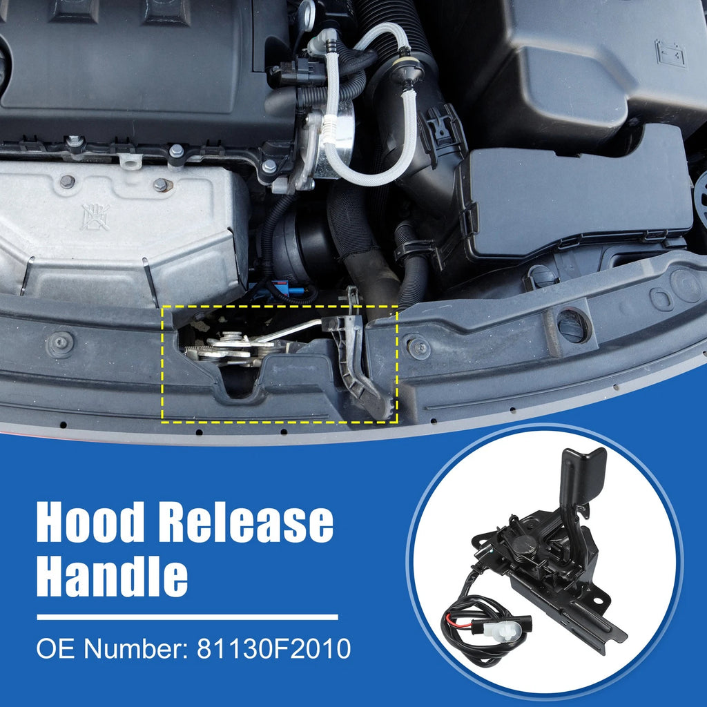 Hood Latch Assembly Replacement for Hyundai Elantra (2017–2018)