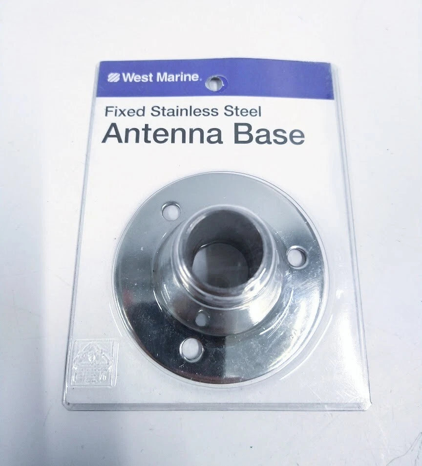 Fixed Stainless Steel Antenna Base for West Marine (194550)