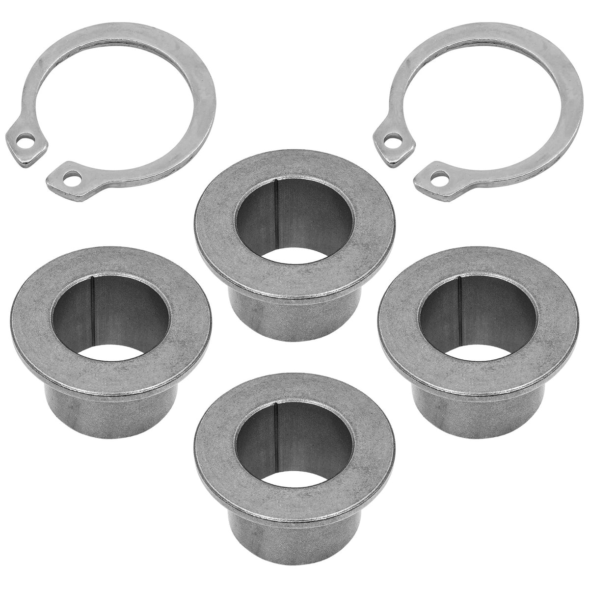 Mower Wheel Caster Bushing Replacement with Snap Ring for John Deere (2005–2015)