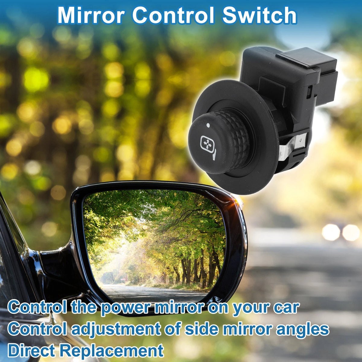 Car Mirror Switch Replacement for Ford Expedition F-150 Fusion (2005–2018)