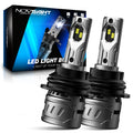 2X 9007 HB5 LED Headlight Bulbs for Low Beam (6000K)