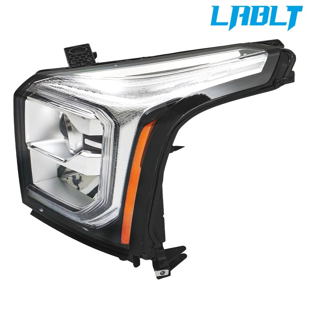 Left Side Headlight Halogen w/LED DRL for GMC Yukon XL (2015–2017)