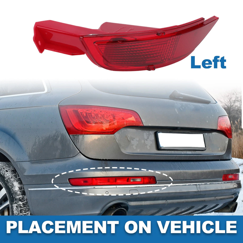 Left Rear Bumper Tail Light Shell Replacement for Ford Fiesta (2009–2015)
