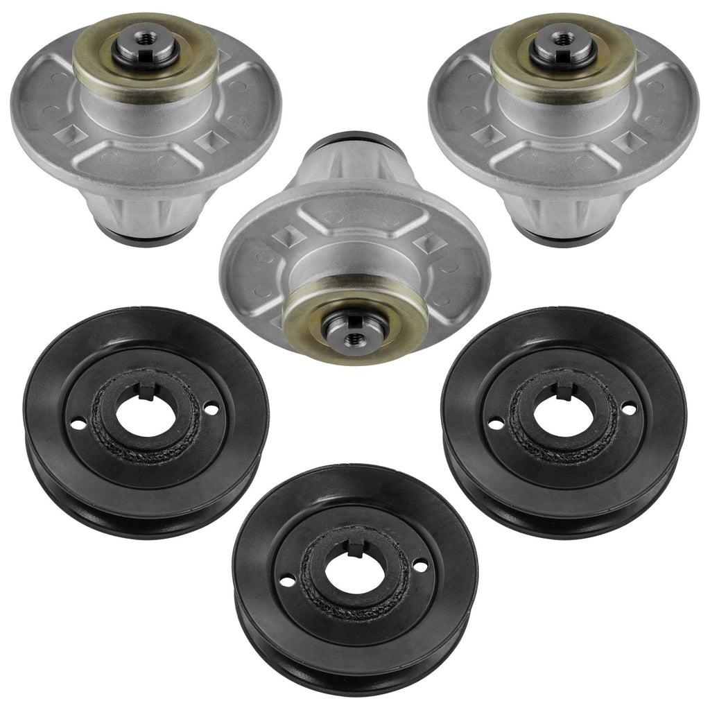 Deck Spindle and Pulley Replacement for Ariens 1540 1640 1740 (2000–2000)