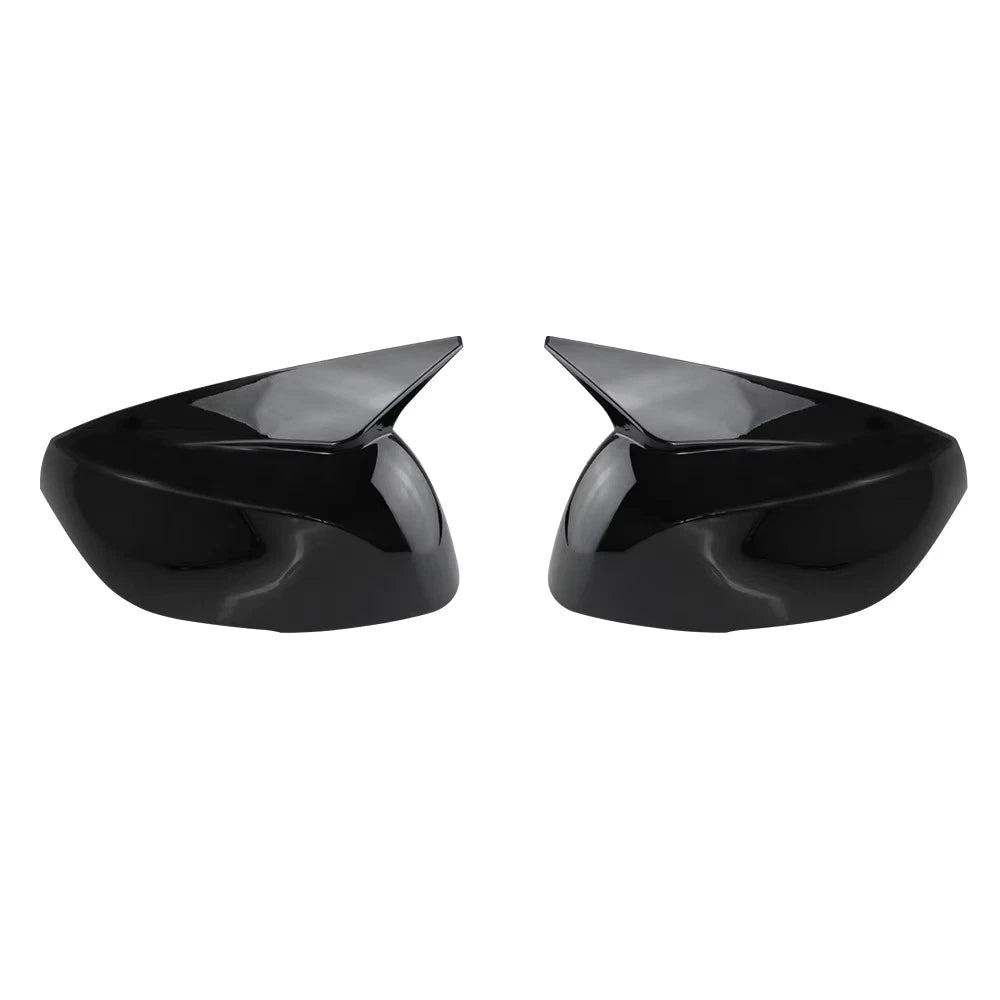 Gloss Black Mirror Cap Covers for Infiniti QX50 (2019–2024), QX55 (2022–2025), QX60 (2016–2020)