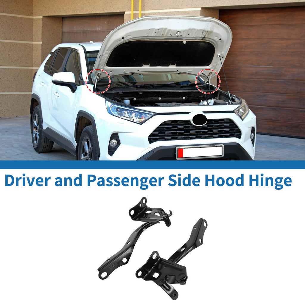 Hood Hinges Front for Toyota Corolla 2019–2021 Bonnet Hinge Bracket Pair
