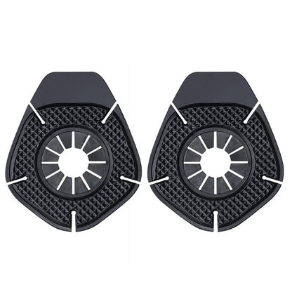 Set of 2 PVC Dustproof Covers for Windshield Wiper Arm Hole Protection