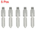 5pc Flip Remote Folding Key Blade Blank Replacement for Mercedes W140 (1991–1999)