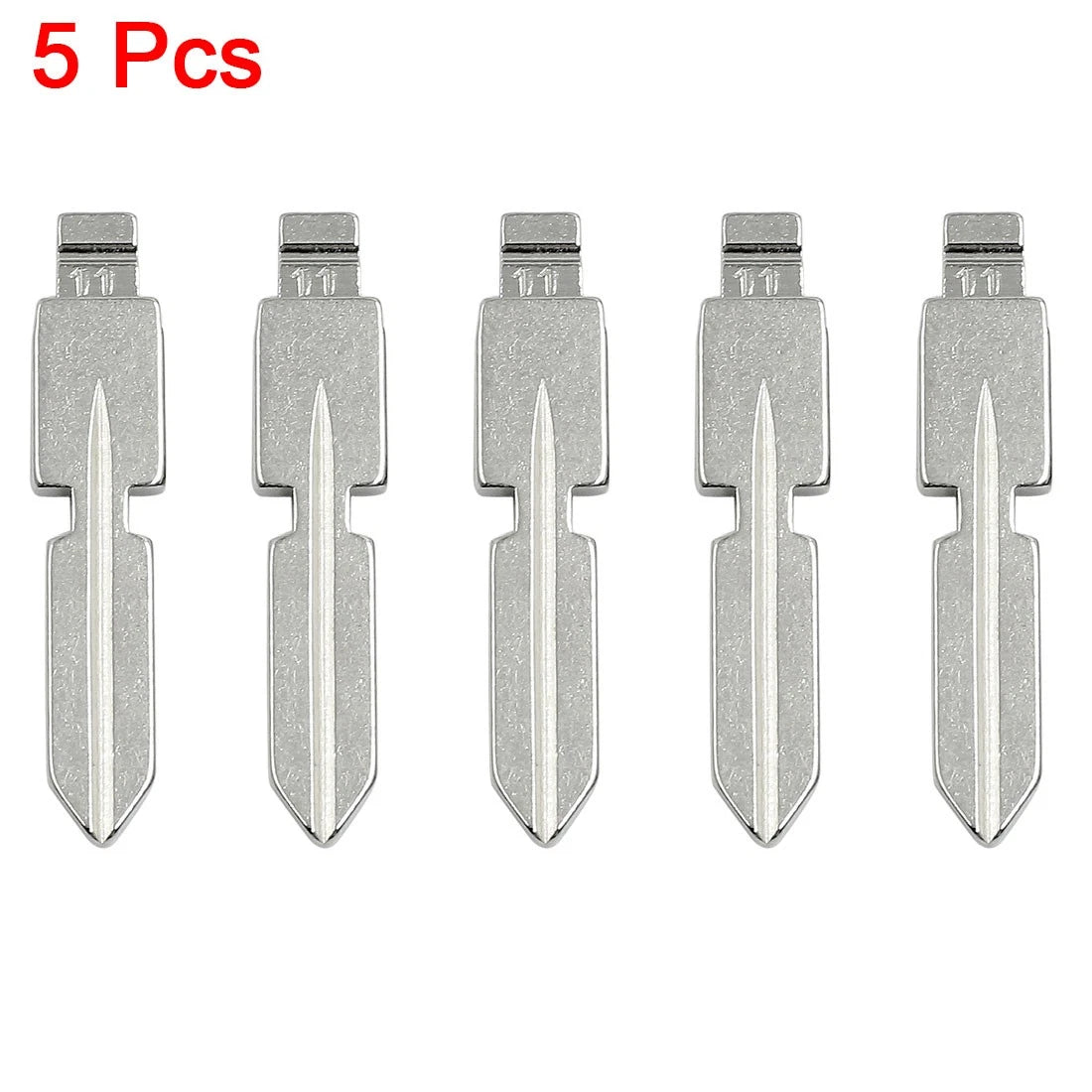 5pc Flip Remote Folding Key Blade Blank Replacement for Mercedes W140 (1991–1999)