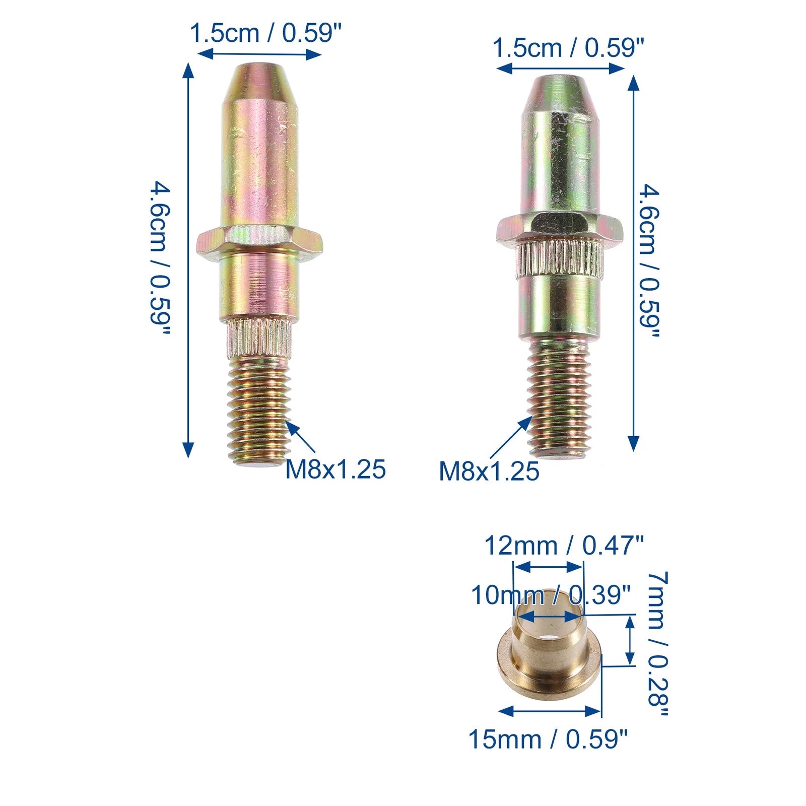 Door Hinge Pin Bushing Repair Kit for Chevy Silverado (2014–2018)