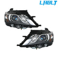 Set of 2 Clear Halogen Headlights for Chevy Impala (2015–2020)