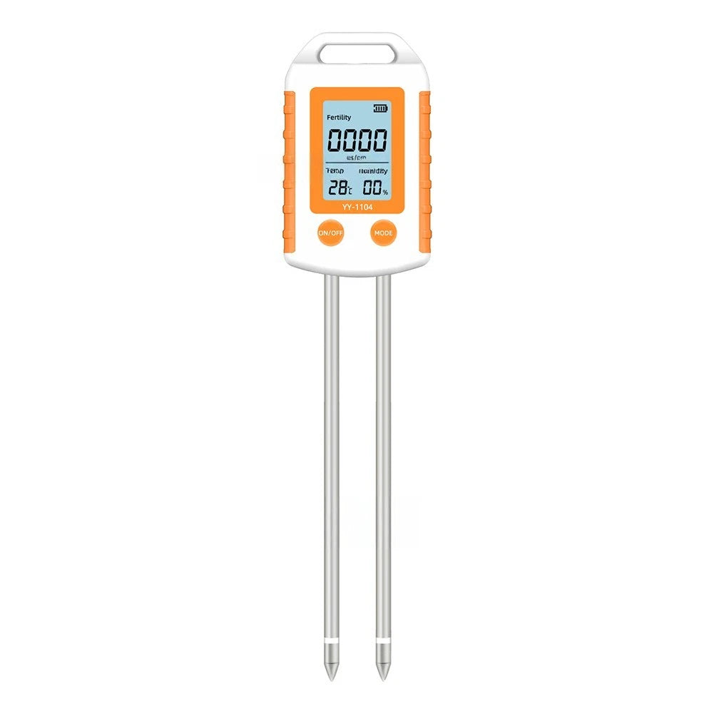 6-in-1 Soil Tester for Gardens (YY-1104) - NPK, pH, Moisture, Temp