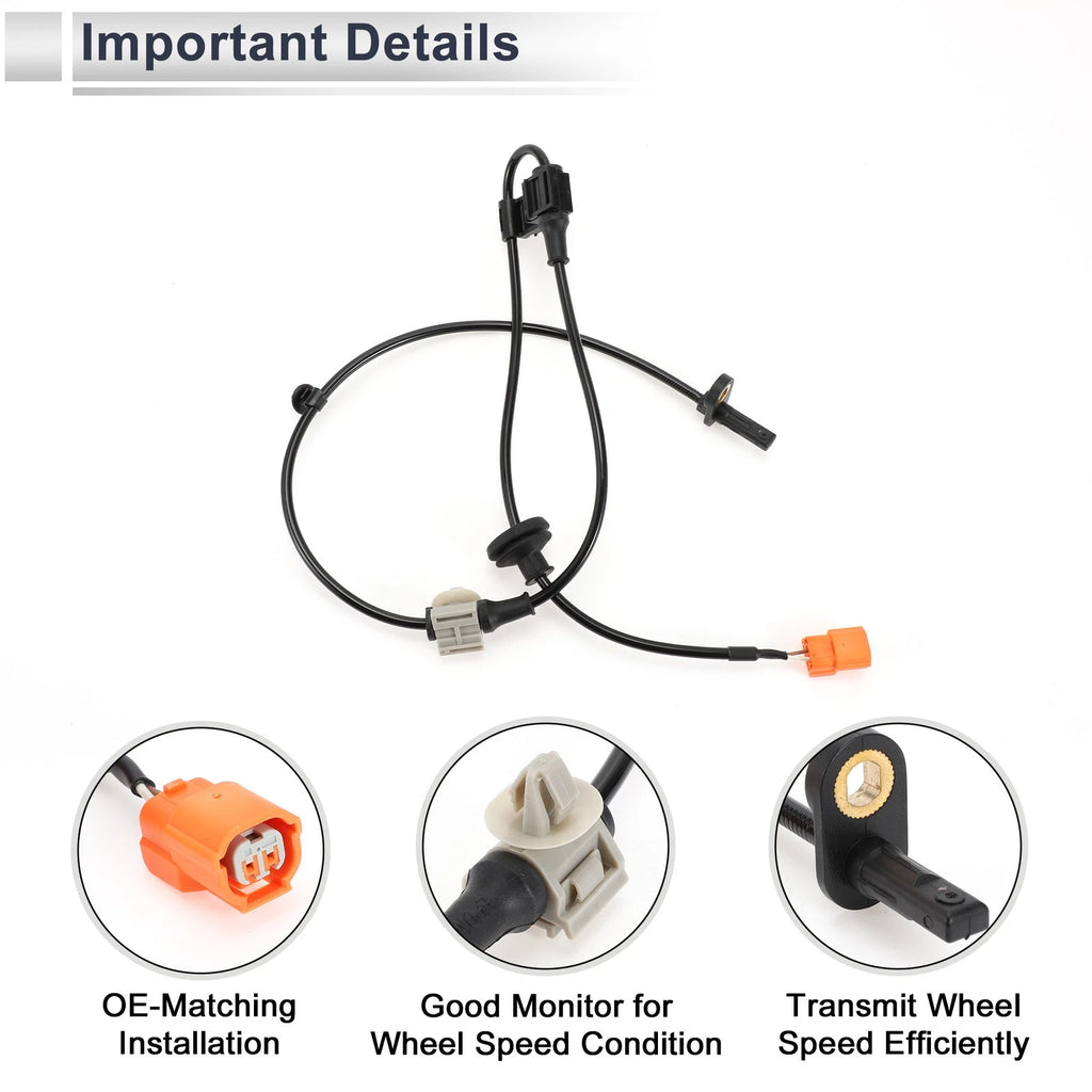 ABS Wheel Speed Sensor No. 57455SJCA01 for Honda Ridgeline (2006–2014)