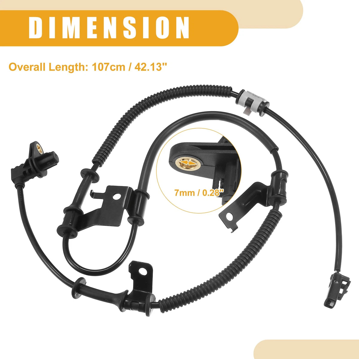 ABS Wheel Speed Sensor No. 956712K000 for Kia Soul (2012)