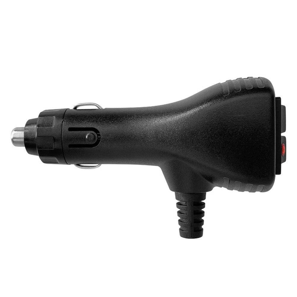 12V DC Car Cigarette Lighter Adapter Momentary Switch
