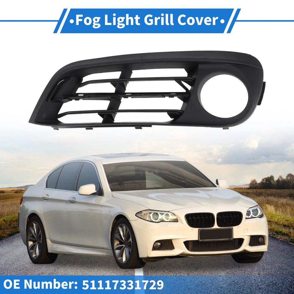 Front Left Fog Light Grill Replacement for BMW 528i (2015–2016)