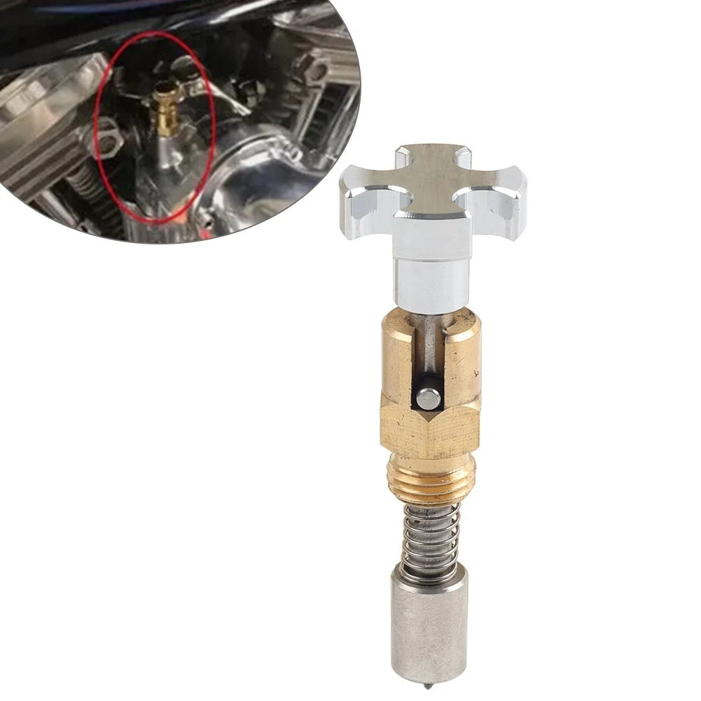 Enricher Choke Adjustment Cross Knob For Harley For S&S Super E B G Carburetors