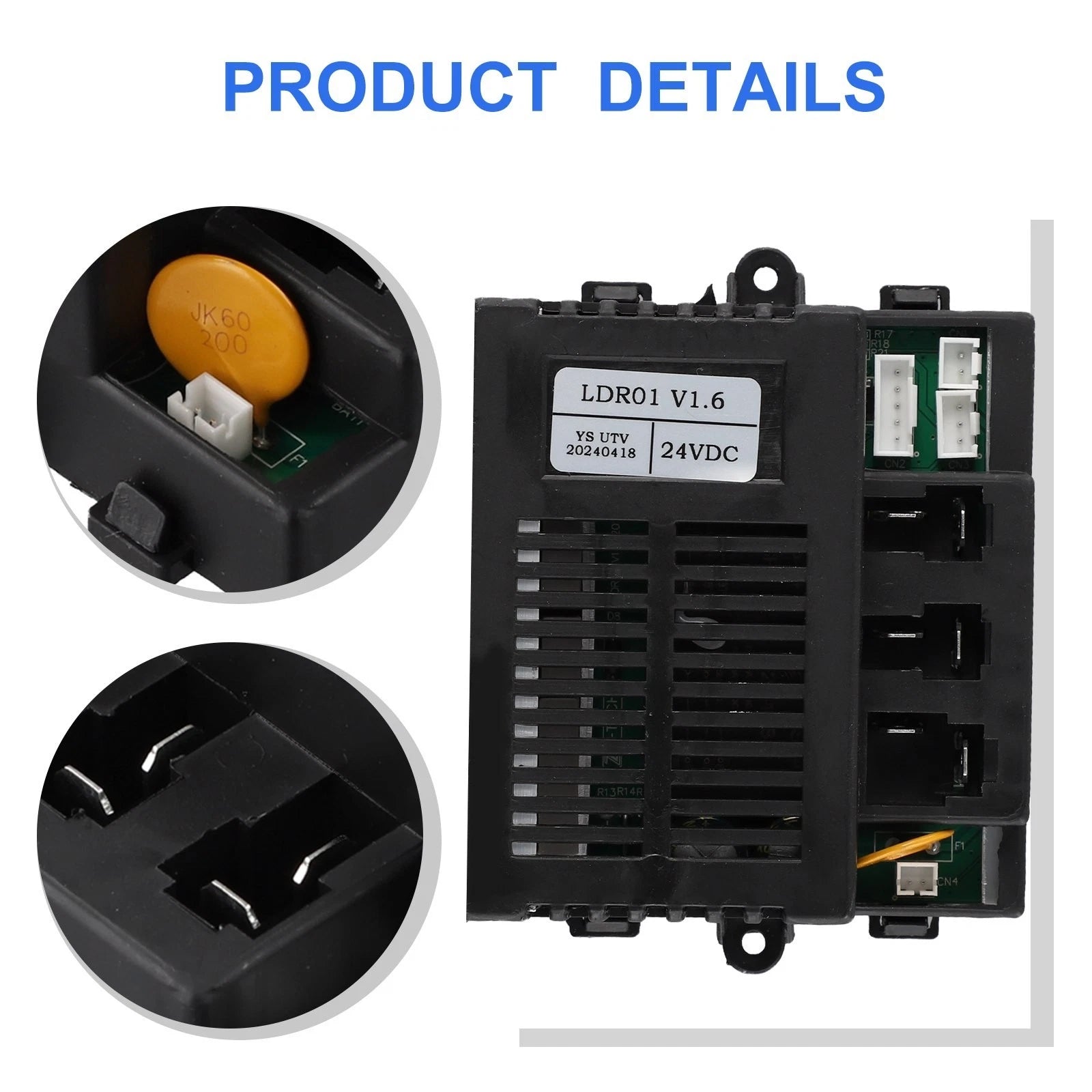 LDR01 JJF UTV 24V Controller for Kids Electric Car (2023)