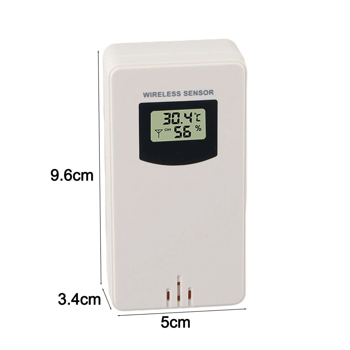 Wireless Sensor Temperature Wall Mount for Weather Desktop Digital