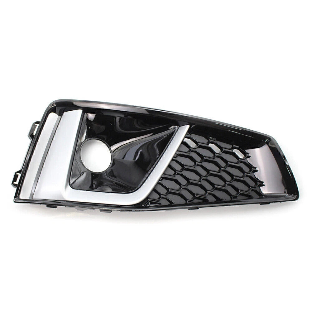 Right Fog Light Cover Grille for Audi A4 B9 S4 (2018–2020)