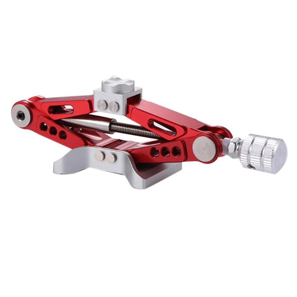 Adjustable Aluminum Alloy Scissor Jack Tool for Axial SCX10 (1/10 RC Car)