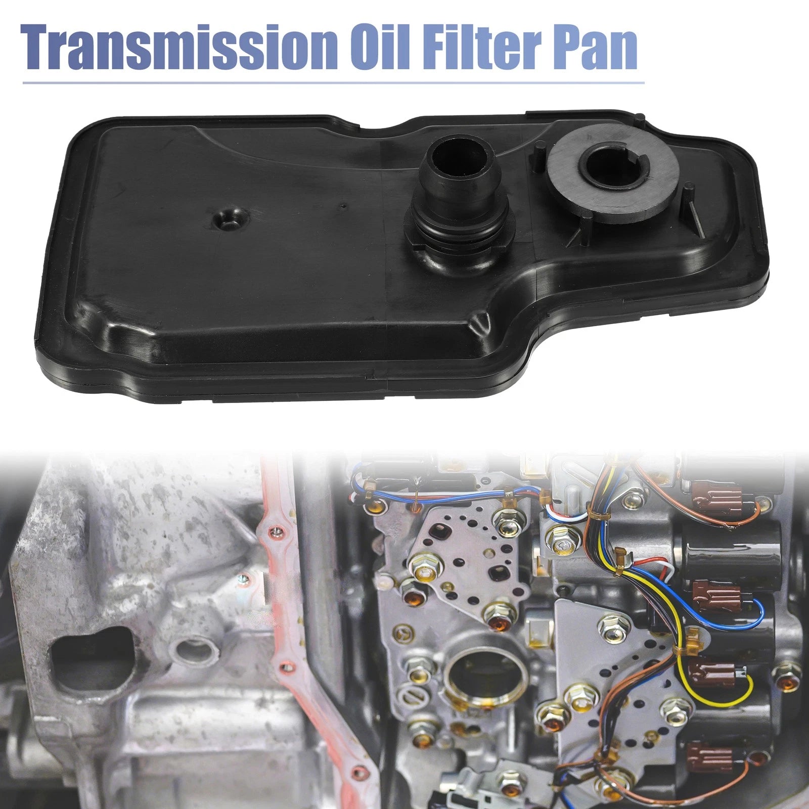 Transmission Oil Fluid Filter Pan Replacement for Chevy Cruze 6T45E (2008–2016)