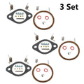 3X Carburetor Repair Rebuild Kit for Mercury Force 90 95 HP (1990–1995) 809735A1