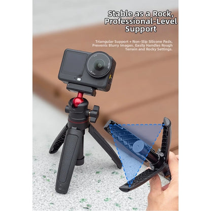 Lightweight Foldable Desk Tripod for DJI Action 6 5 Pro