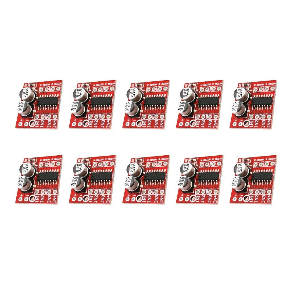 10X L298N Dual Channel Motor Driver Module for STEM Projects