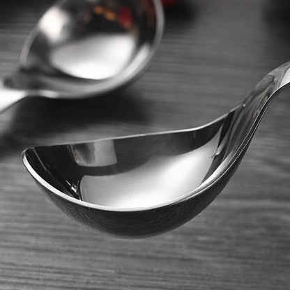 8PCS Stainless Steel Ice Cream Ball Spoon Set for Melon Sorbet Pudding