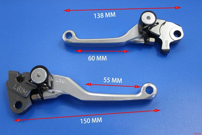 Brake & Clutch Levers for Yamaha YZ125/250 (2008–2014)