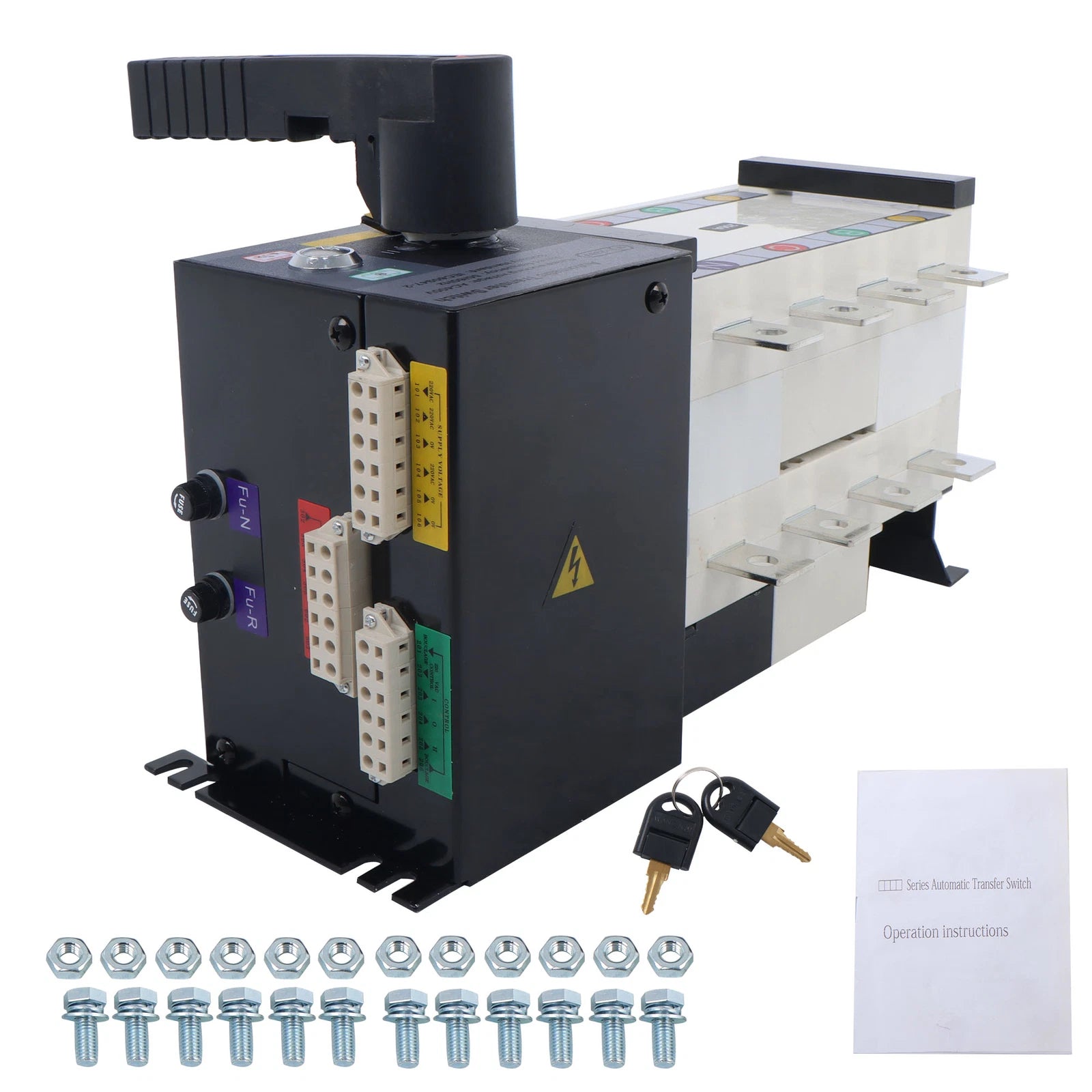 250A Automatic Transfer Switch 4 Poles 110V 220V AC Generator