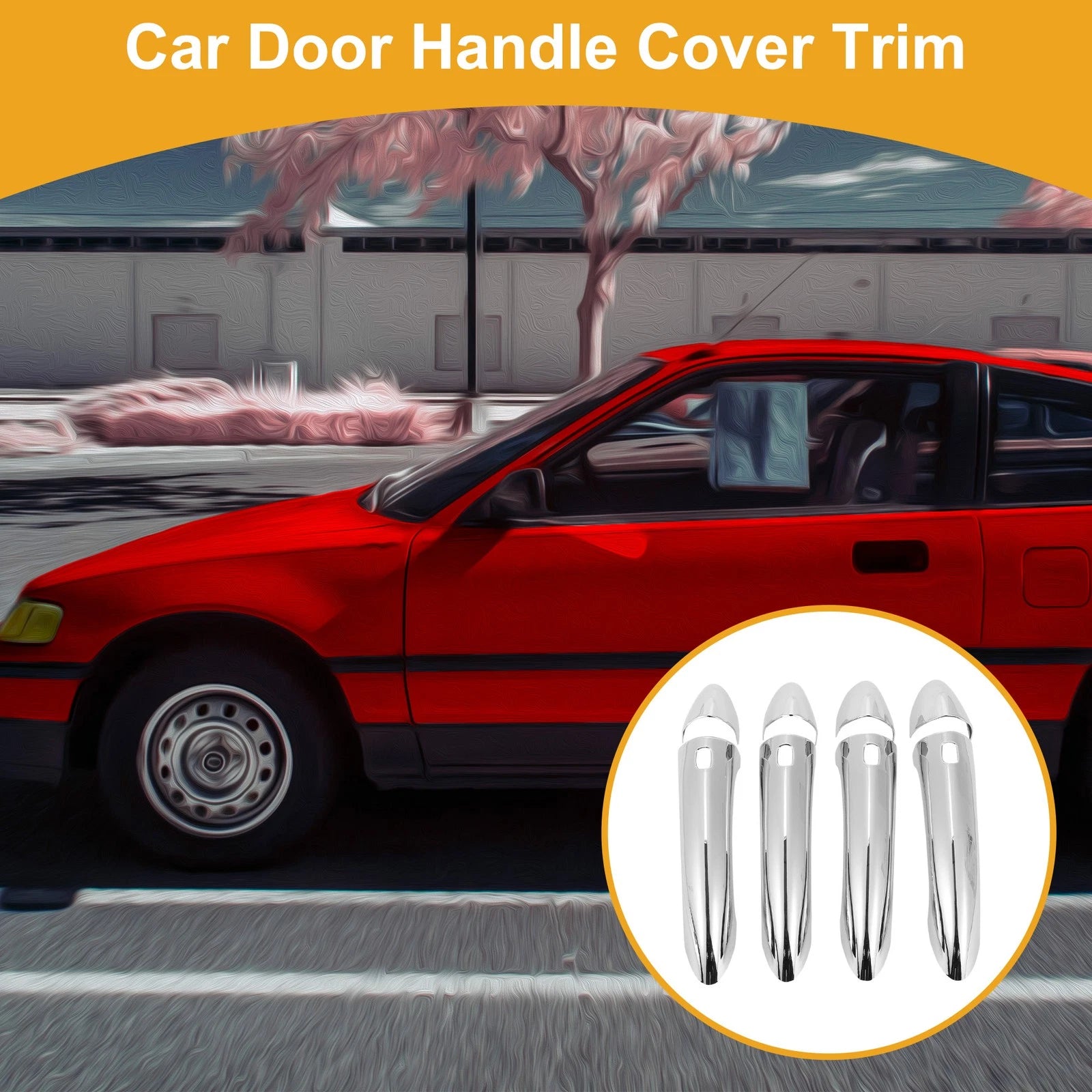 Smart Car Door Handle Cover Trim Replacement for Chevrolet Cruze (2011–2015)
