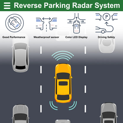 Reverse Backup Radar System Parking Sensors for