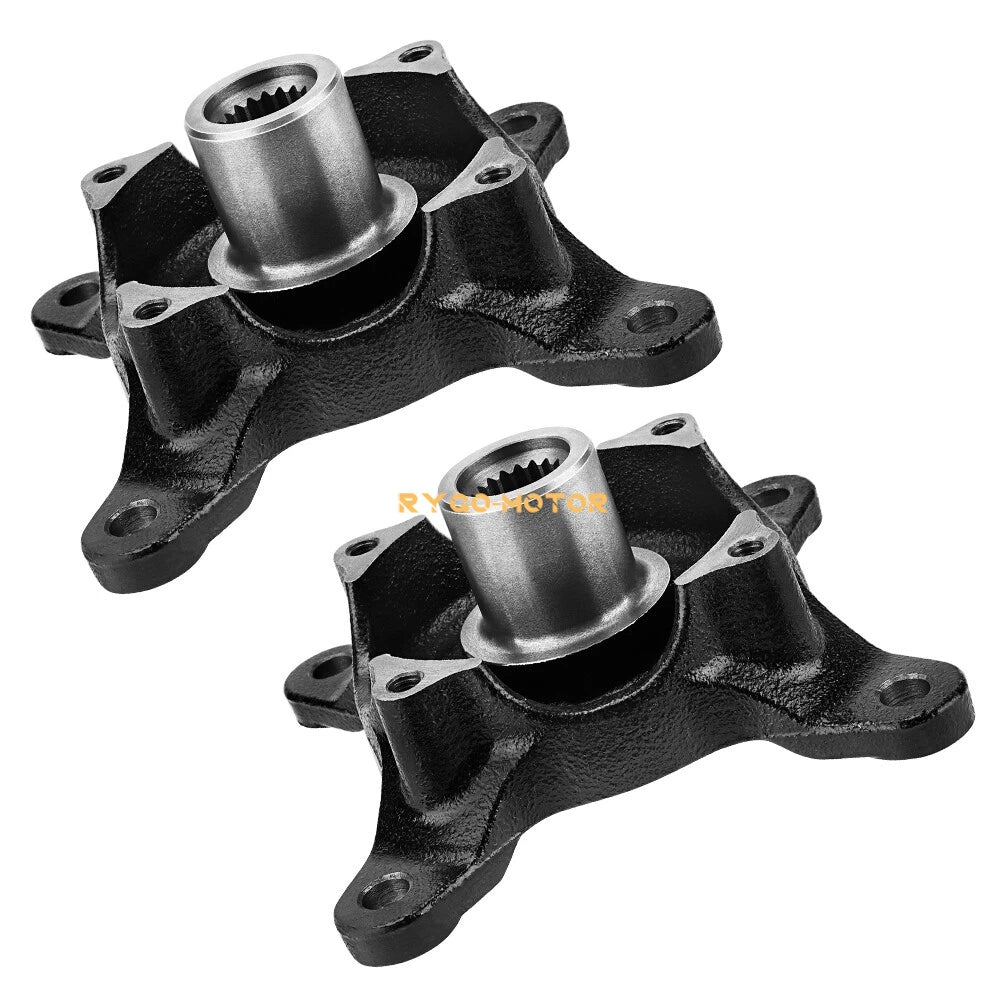 2 Front Wheel Hubs for Polaris Ranger 400 425 500 570 650 700 800 (2006–2021)