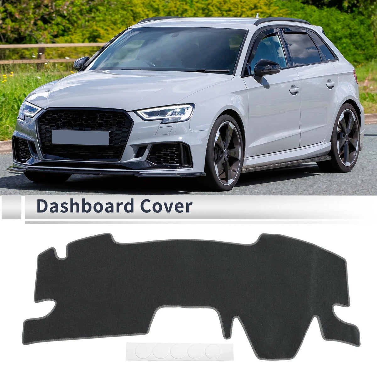 Dashboard Cover Mat for Toyota Yaris Cross (2021–2023) Gray