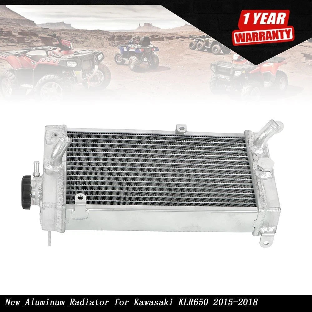 Aluminum Radiator for Kawasaki KLR650 (2015–2018)