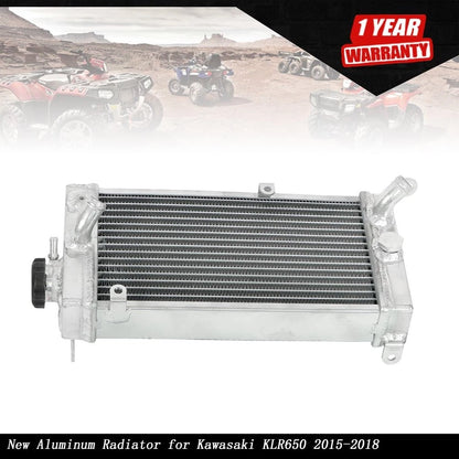 Aluminum Radiator for Kawasaki KLR650 (2015–2018)