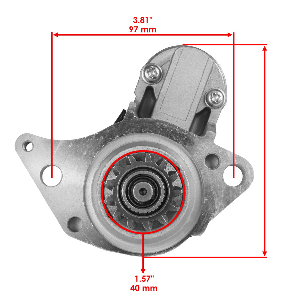Starter Replacement for Honda Outboard BF40 BF50 BF60 (2014–2017)