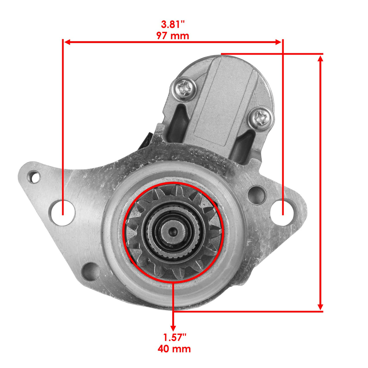 Starter Replacement for Honda Outboard BF40 BF50 BF60 (2014–2017)