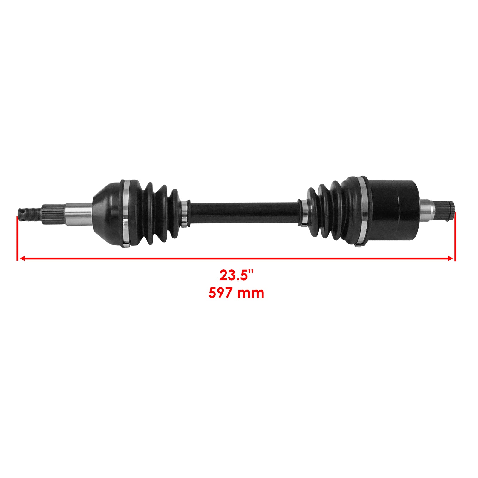 Caltric Rear Left CV Joint Axle Replacement for Can-Am Outlander 650 850 (2016–2018)