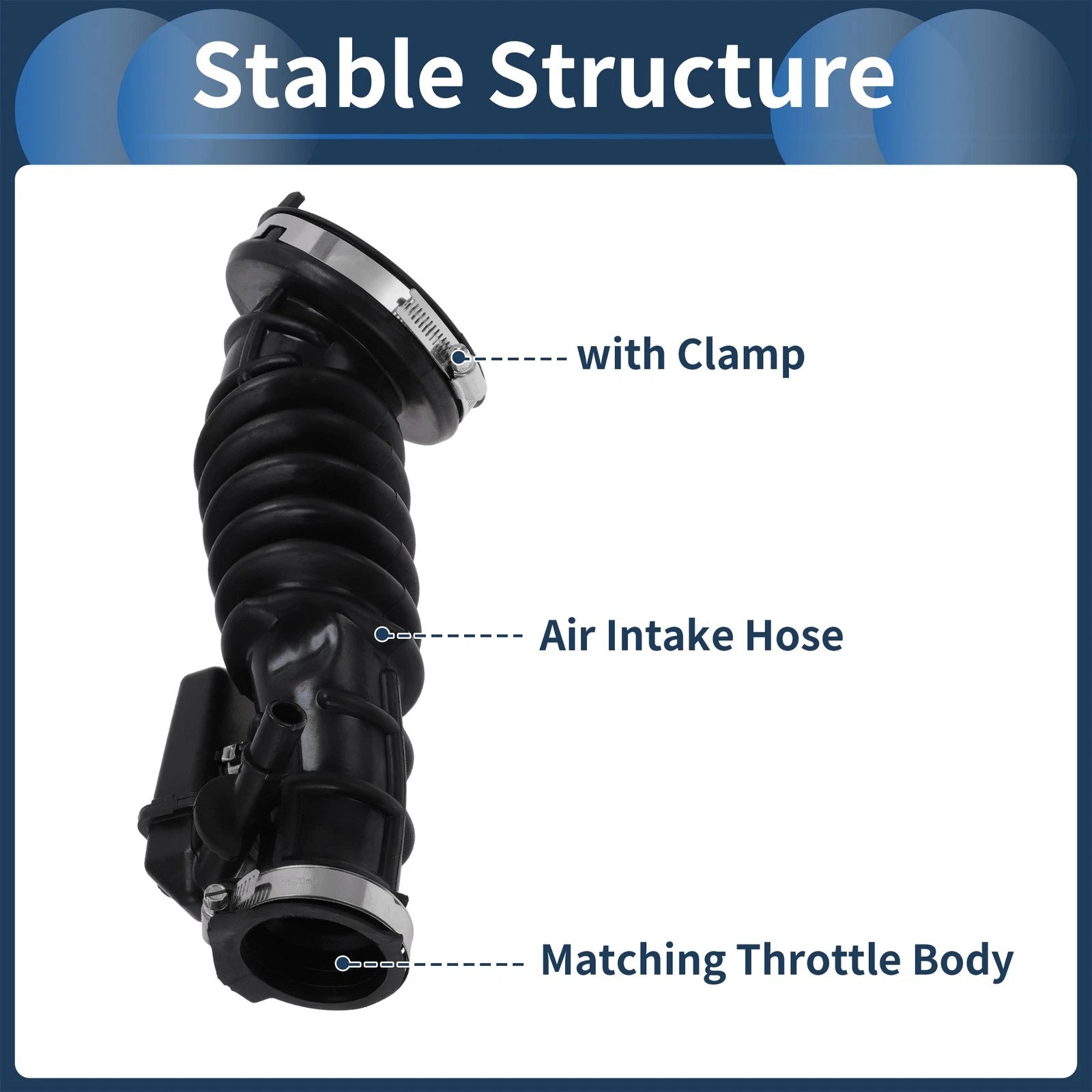 Engine Air Intake Hose Replacement for Chevrolet Malibu 1.5L Turbo (2019–2024)