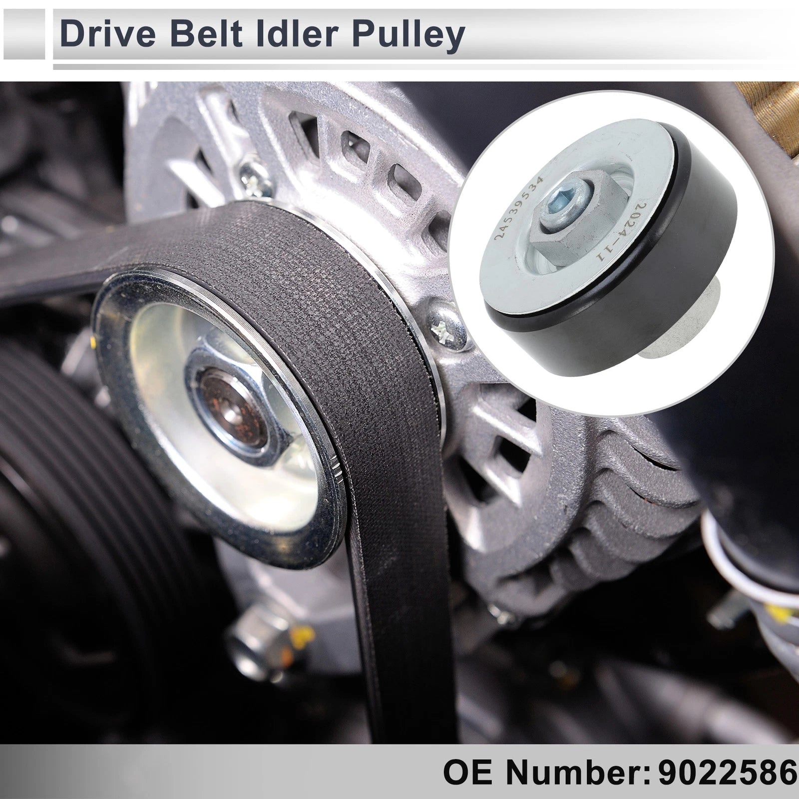 Drive Belt Idler Pulley Replacement for Chevrolet Spark (2010–2015)