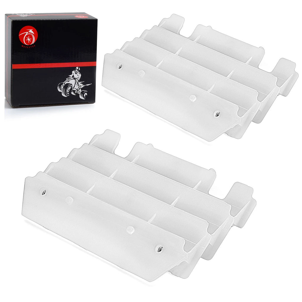 Pair Radiator Louvers Guards for Kawasaki KX125 KX250 (1997–2005)