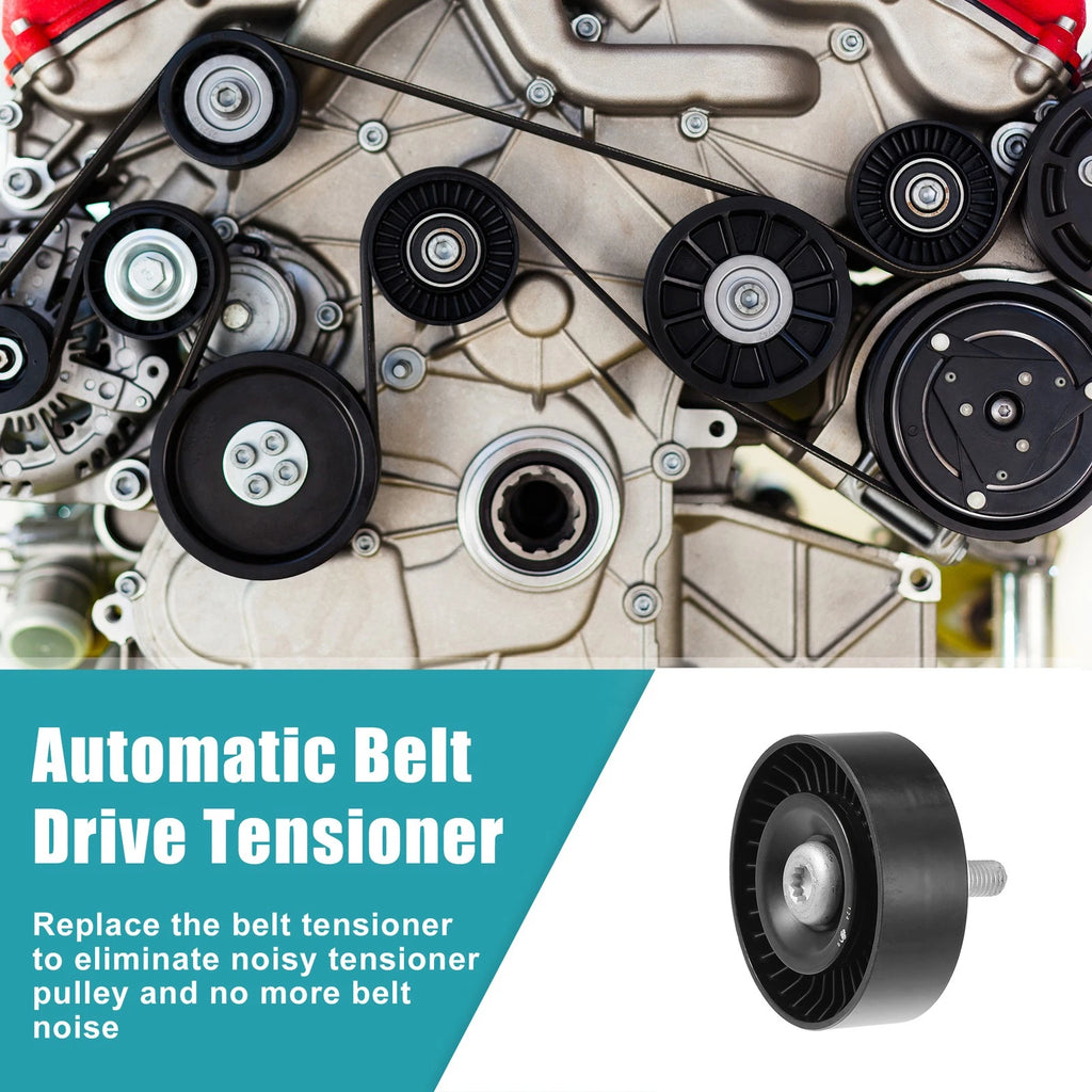 Drive Belt Tensioner Replacement for Audi A5 A6 A7 A8 Q5 Q7 S5 (2010–2019)