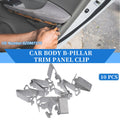 10 Pc B-Pillar Trim Panel Clips Replacement for Volkswagen Jetta (2011–2023)